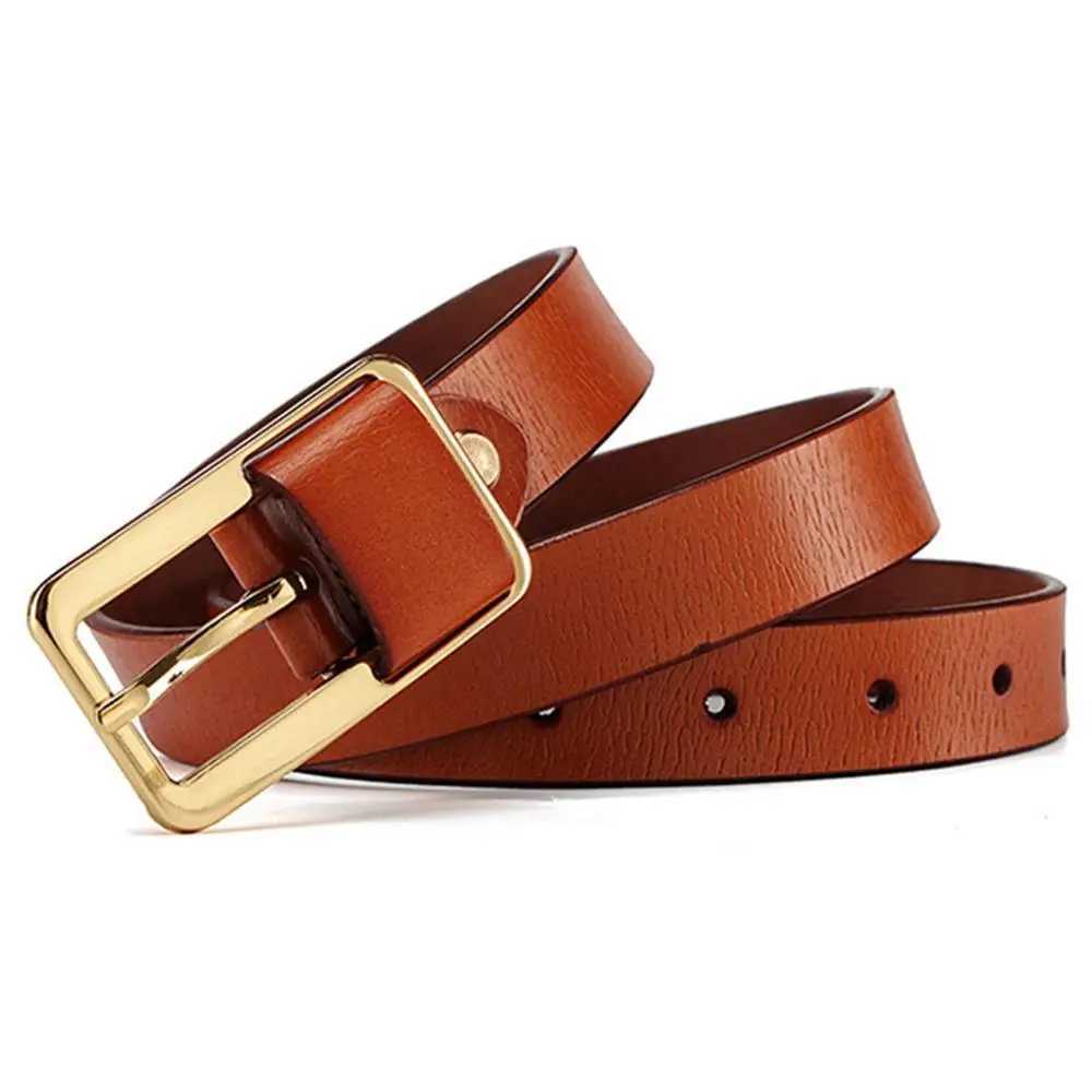 Belts Fashionable and personalized green belt simple narrow belt decorative leather belt womens accessories FCO143 J240913