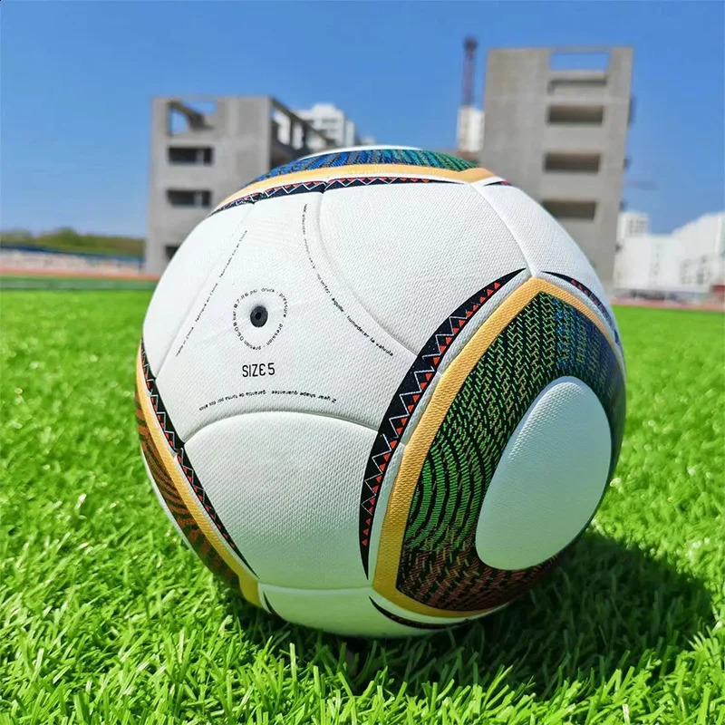 High Quality Football Men Size 5 Adult 2010 Team Match futbol s Outdoor Training balls Professional Sports PU Soccer ball 240914