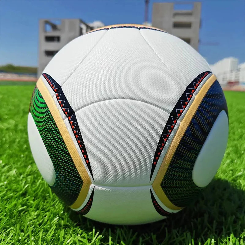 High Quality Football Men Size 5 Adult 2010 Team Match futbol s Outdoor Training balls Professional Sports PU Soccer ball 240914