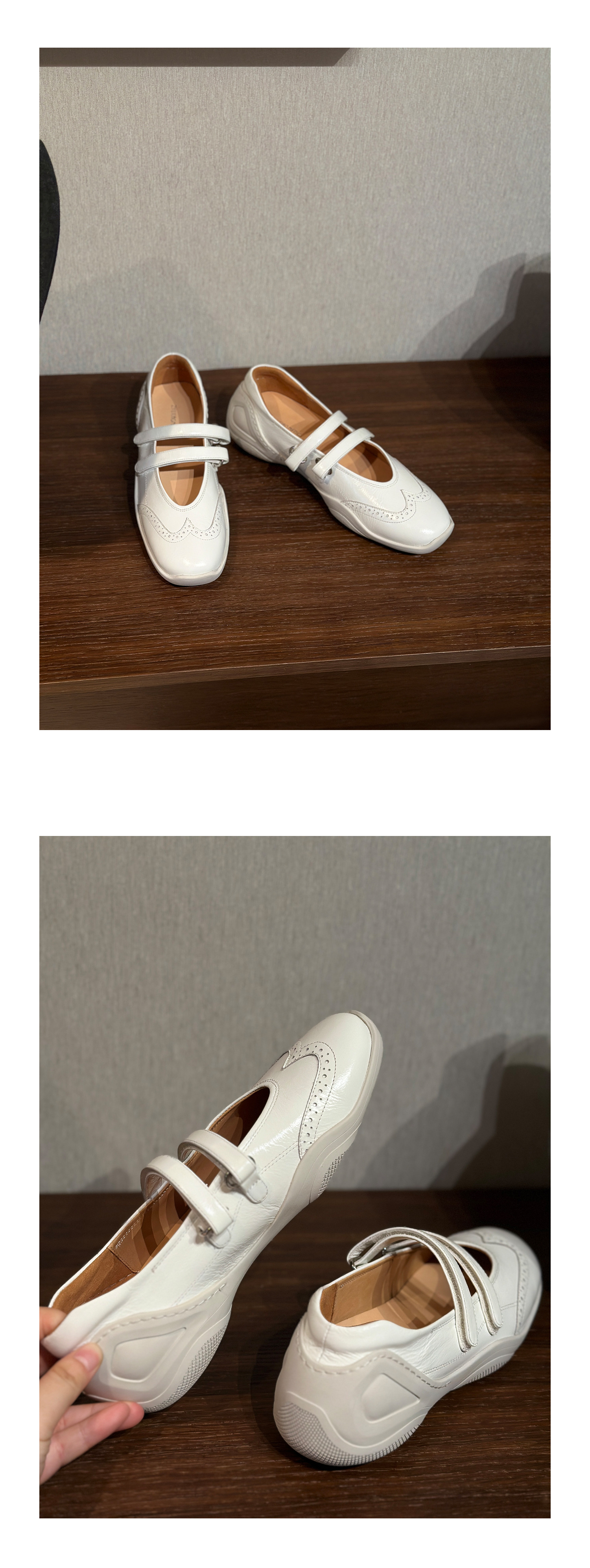 Stylish Double-Strap Mary Janes: Casual & Comfy Women's Flats for 2024 25e6