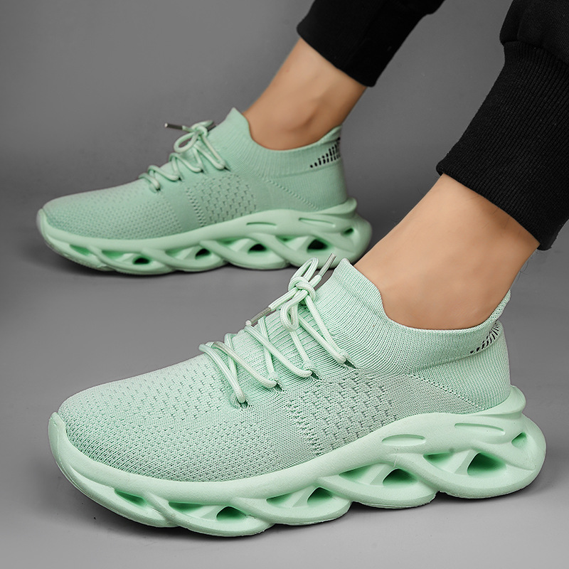 Breathable Fly Woven Men's Sports Fashion Sneakers bbf1