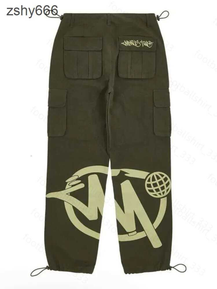 men shorts Mens Shorts Two Cargo Haruku Casual Loose Punk Rock Straight Wide Leg Trouser Streetwear Y2K Short Retro Street Trend Overalls Minus 2 521