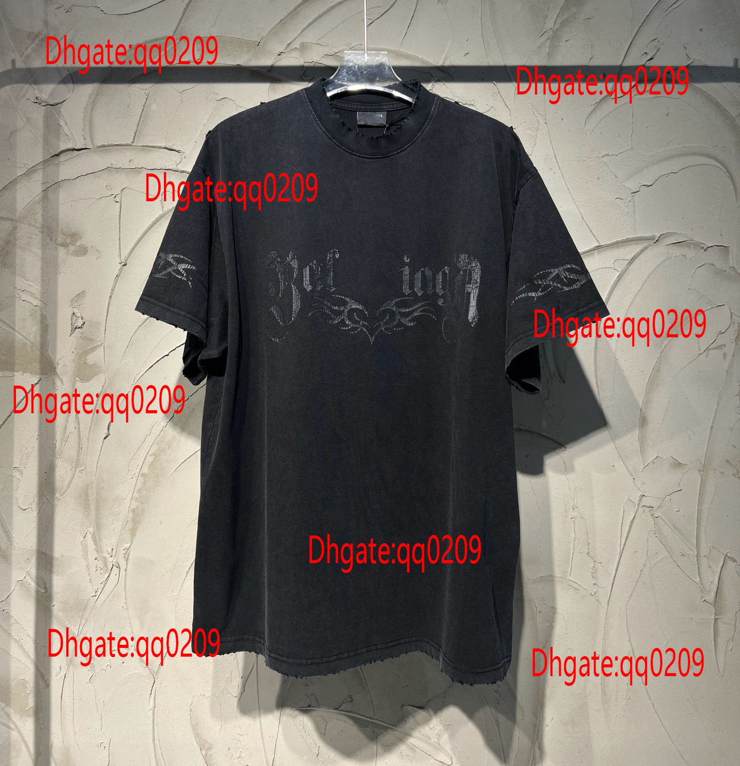 Men's Plus Tees & Polos t-shirts cyy9642 fashion Round neck embroidered and printed polar style summer wear with street pure cotton Oversized n220o