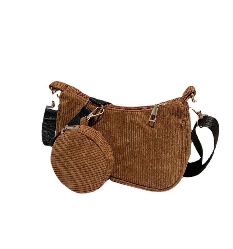 2025 Designer Shoulder Bag Women 3 Vintage Style New Fashion Trendy Solid Color Handbag Free shipping