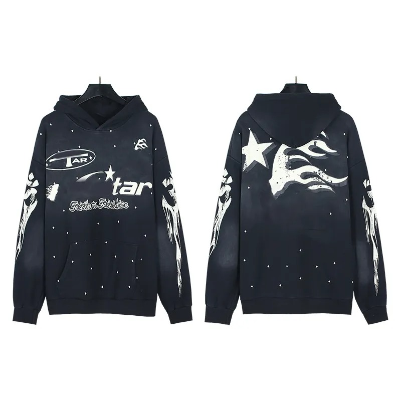 Mens hoodie designer hoodies Fashion Mens luxury Y2K mens pants men hoodies pullover High quality Blue Yoga printing long sleeve hip-hop Street rtgn