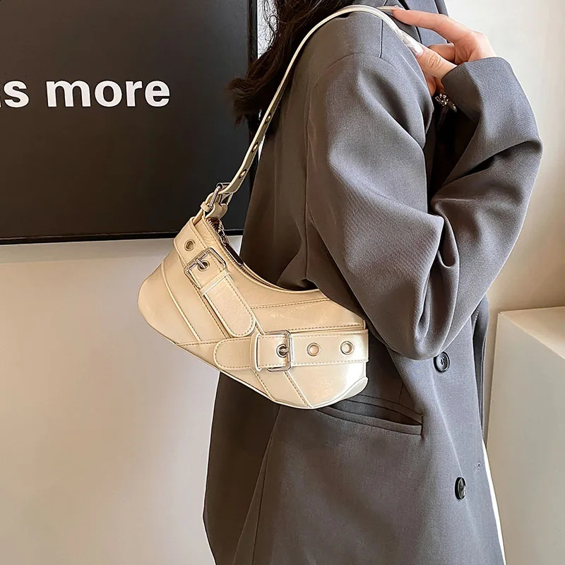 Y2k Satchels Spicy Purses for Girls Wallets Scorching Styling PU Leather Chic Hobo Bag Clutch Tote Shoulder Bags Women 2024 240914