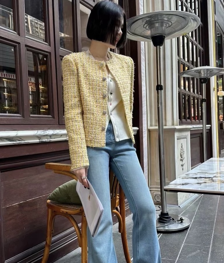 Chan Winter High Quality Coat Clothes P Runway CC Tweed Designer Jacket Women Jackets Womens