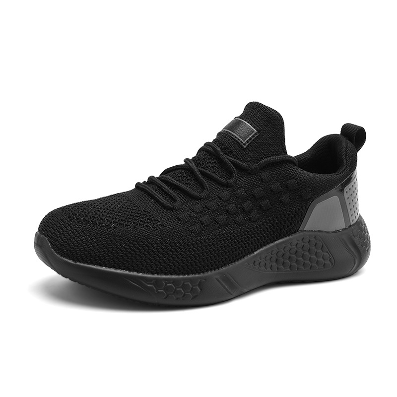 Men Women Couple Sneakers Fly Knit Breathable Versatile Plus Size Running Shoes Free shipping