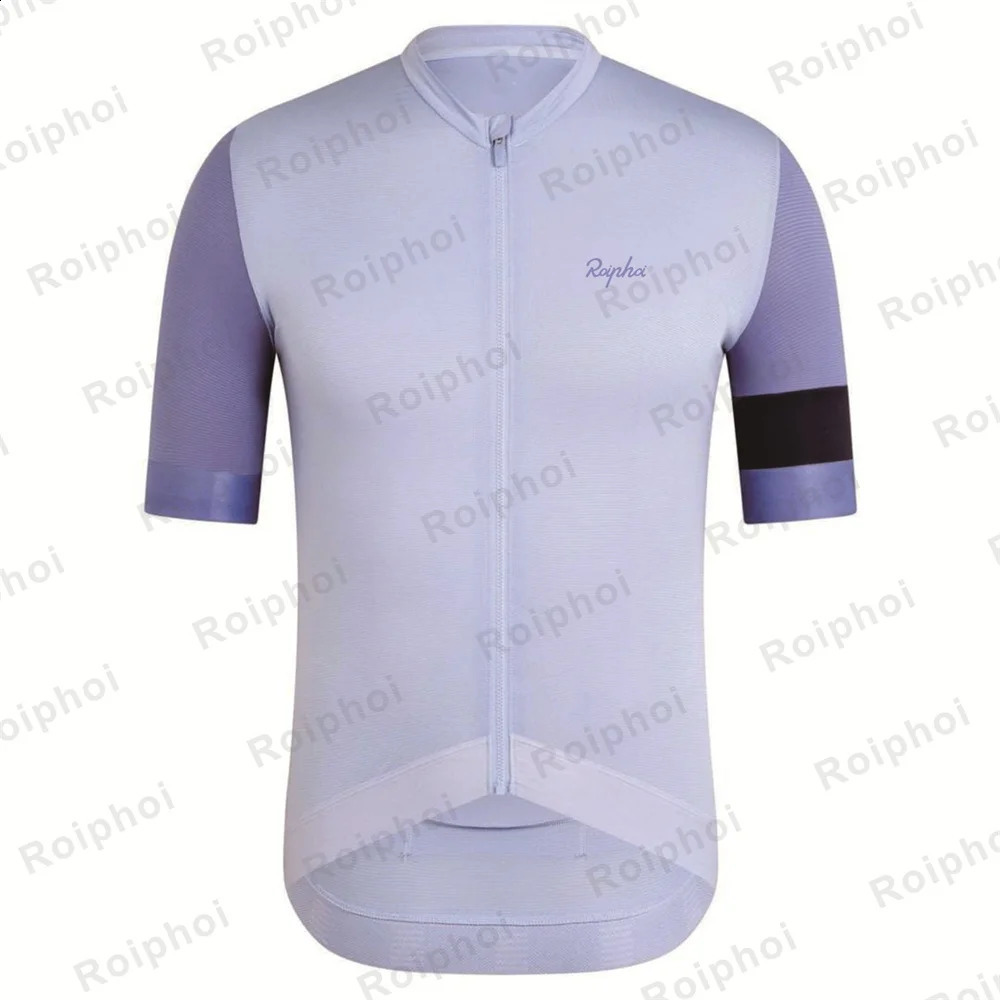 ROIPHOI Bicycle Shirt Mens Clothing MTB Maillot Pocket Mountain Bike Enduro Summer Racing 240909