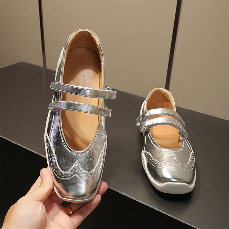 Stylish Double-Strap Mary Janes: Casual & Comfy Women's Flats for 2024 25e6