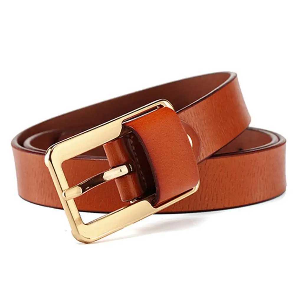 Belts Fashionable and personalized green belt simple narrow belt decorative leather belt womens accessories FCO143 J240913