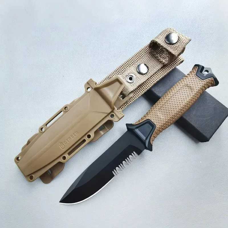 GB Stainless Steel Outdoor Survival Knife Portable Camping Pocket Knife Military Tactical Knife Bushcraft Survival Hunting EDC W2404576918 2
