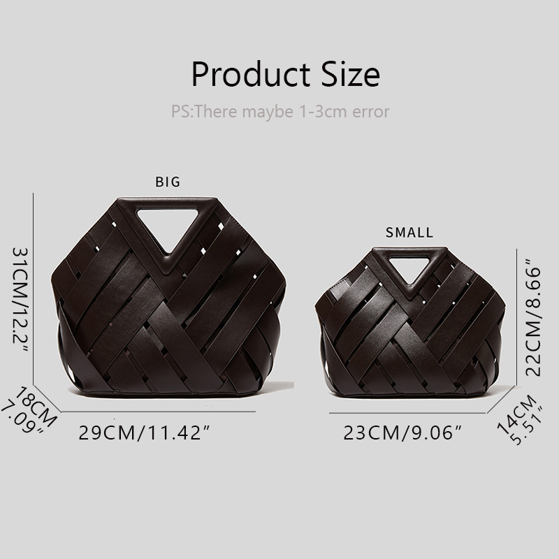 Woven Leather hot Handbag Triangle Design: Large Capacity Women's Shoulder Crossbody Bag with Trifold Wallet