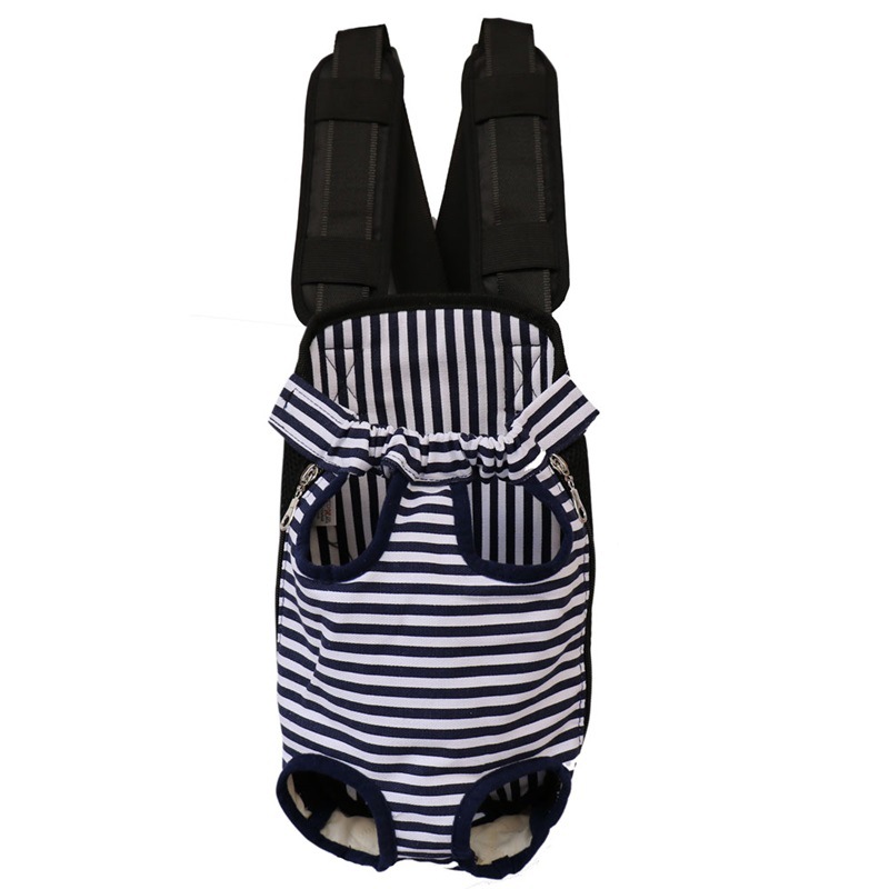 Halloween New pet bag camouflage canvas dog chest bag cat four corner bag teddy bear outdoor pet backpack