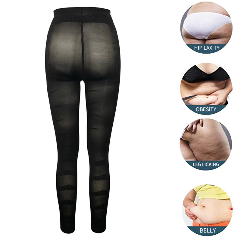 Leg Shapewear Body Shaper Anti Cellulite Compression Leggings Women Slimming Sheath Thigh Sculpting Slimmer Waist Trainer Pants 240910