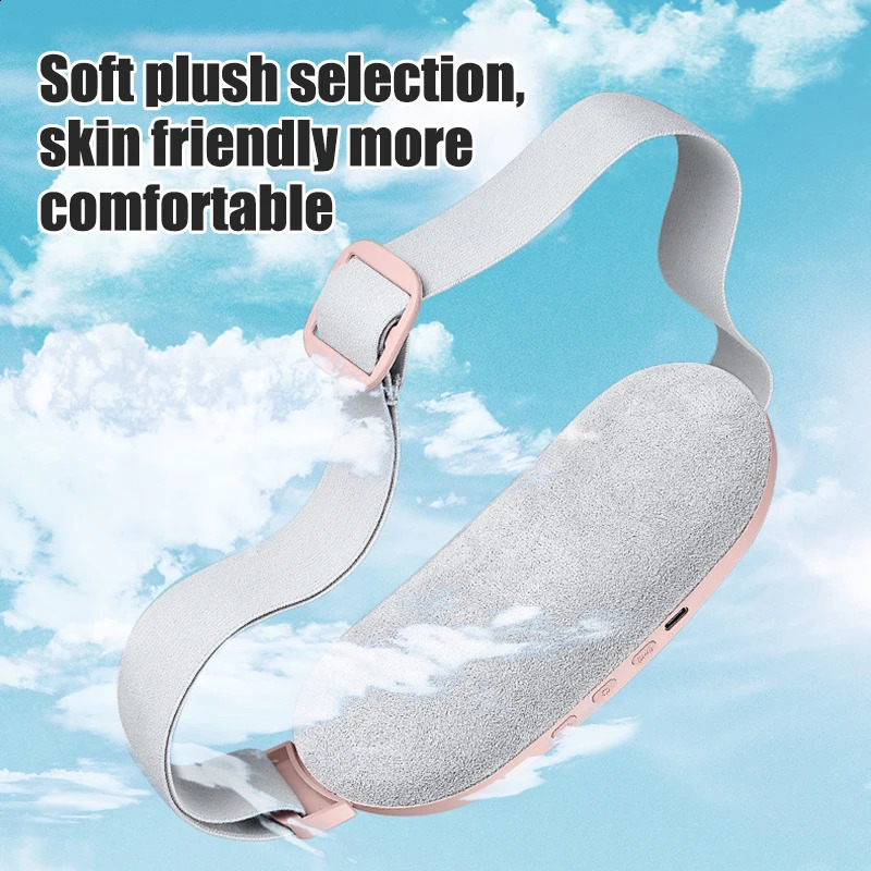 Waist massager portable electric heating pad waist belt massage device warm treasure abdominal bag 240914