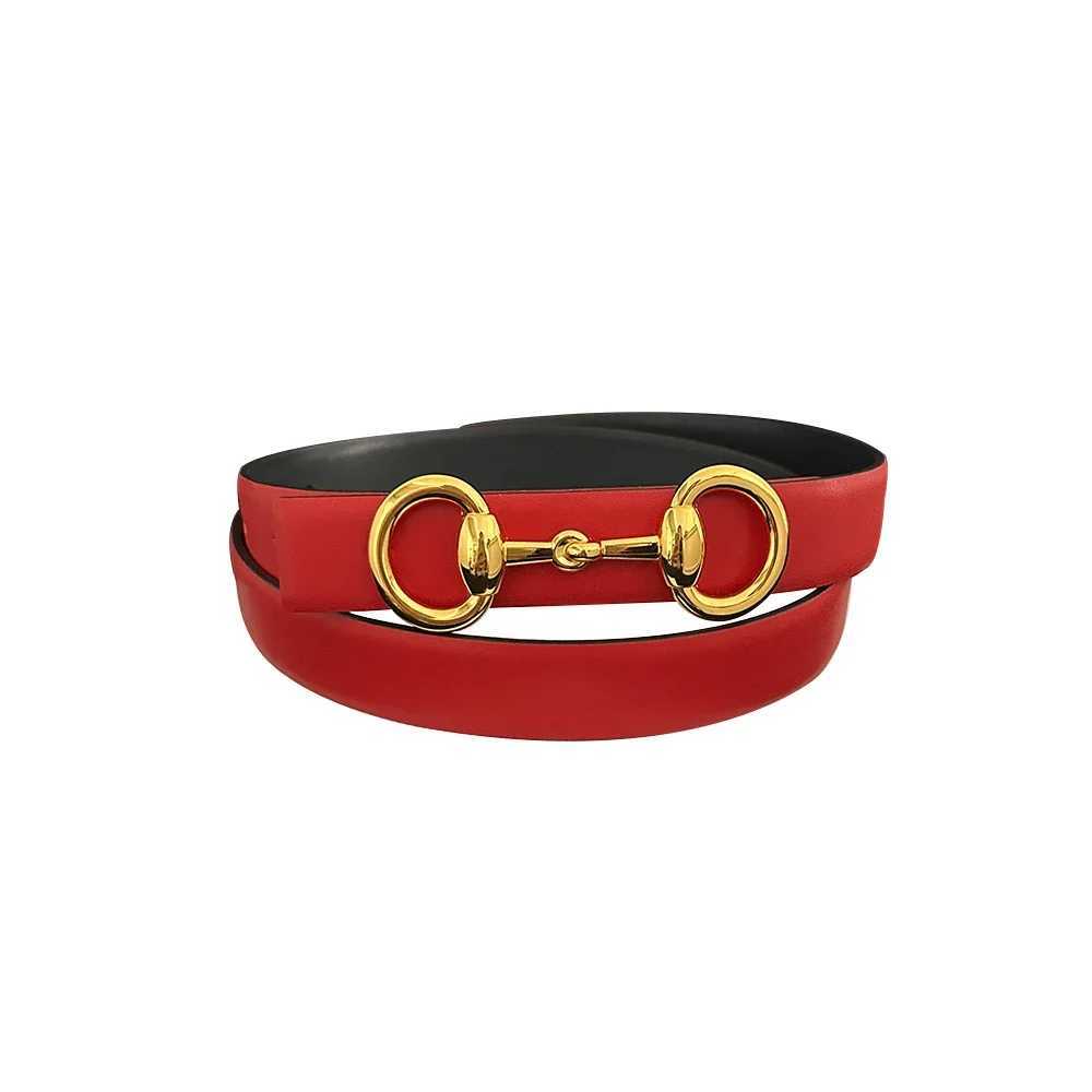 Belts Womens leather strap simple wild denim strap Korean Ins style decorative leather zinc alloy fashionable buckle strap suit Trouser J240913