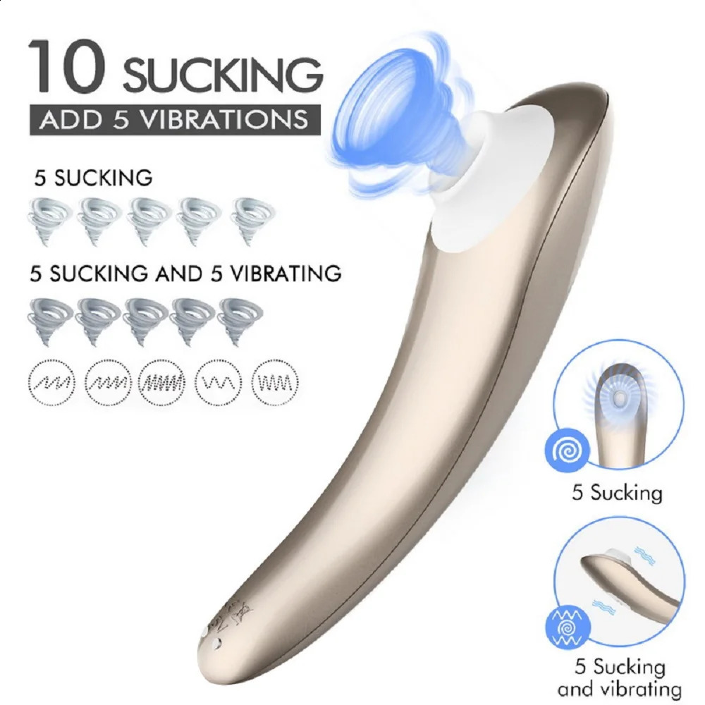2 In 1 Waterproof 10 Suction Modes Vibrator Stimulate Anus G-spot Nipple Clitoris Vacuum Cleaner USB Charging Dildo Sex Toys 240914