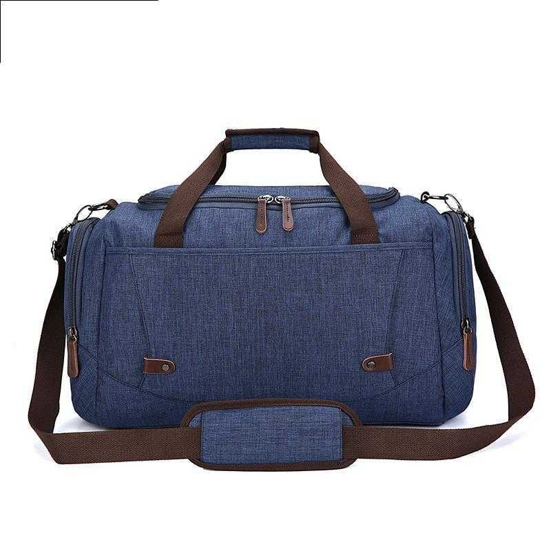 large capacity travel bag anti splash material men women solid color luggage bag travel bag 240915