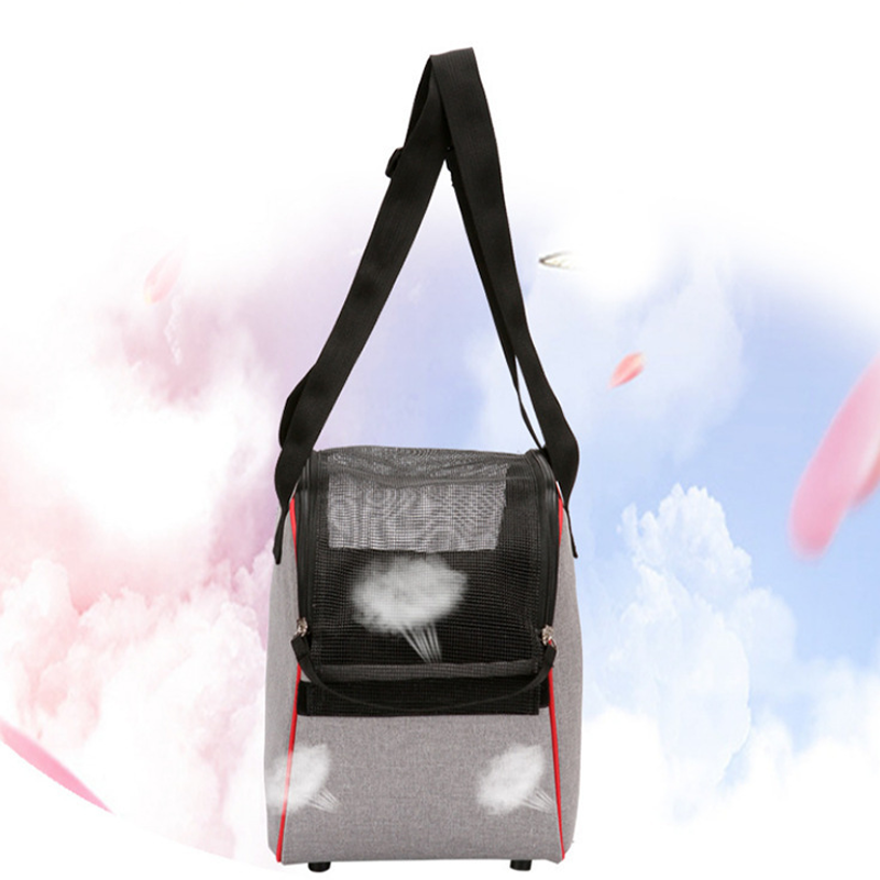 Halloween Cross over pet bag, go out hand in hand, shoulder bag, small cat bag, dog bag, breathable single shoulder pet bag manufacturer