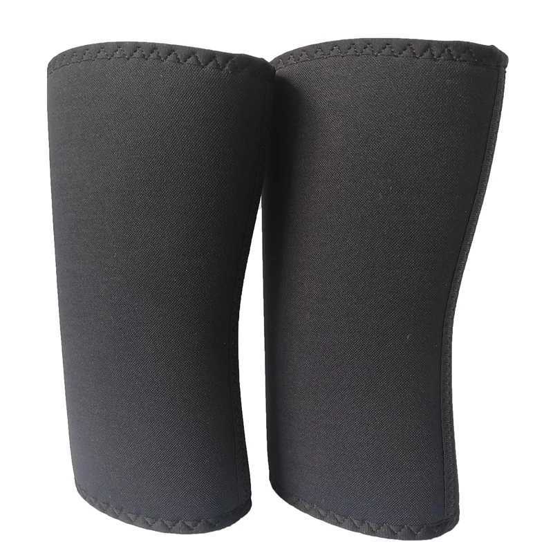 7mm Thickend Stiff Knee Sleeves Neoprene Professional Knee Support Weight Lifting Sport Safety Crossfit Strength Training Brace Y240918
