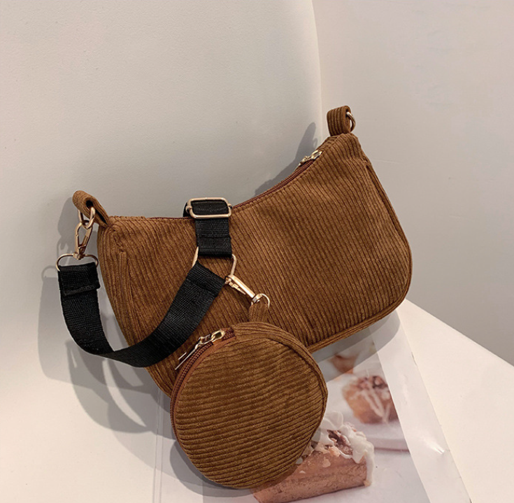 2025 Designer Shoulder Bag Women 3 Vintage Style New Fashion Trendy Solid Color Handbag Free shipping