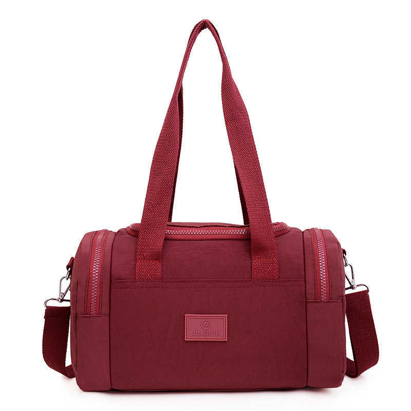 ladies' large capacity handbag, outdoor leisure waterproof travel bag, large capacity single shoulder crossbody bag 240915