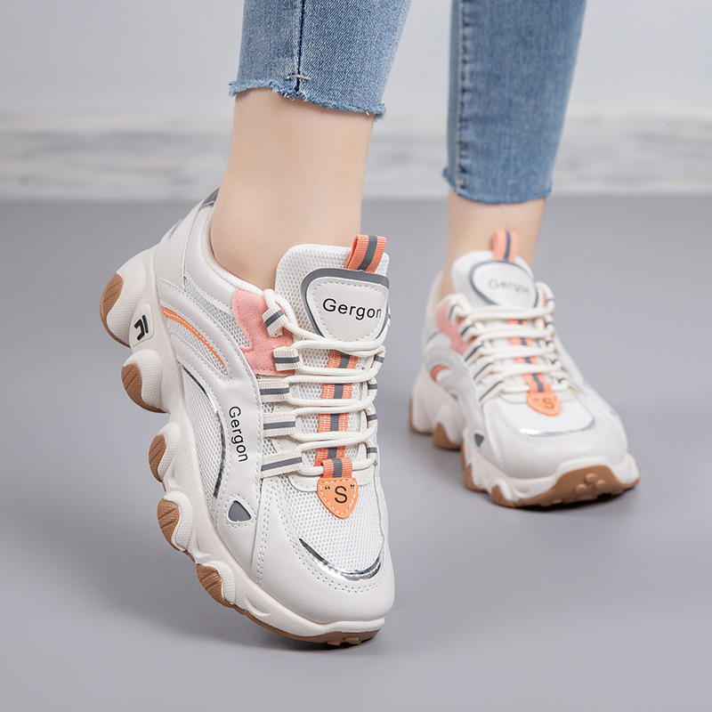 2024 Breathable Anti-Slip Fashion Sneakers: Height-Boosting, Lightweight, Soft & Durable dh910320090