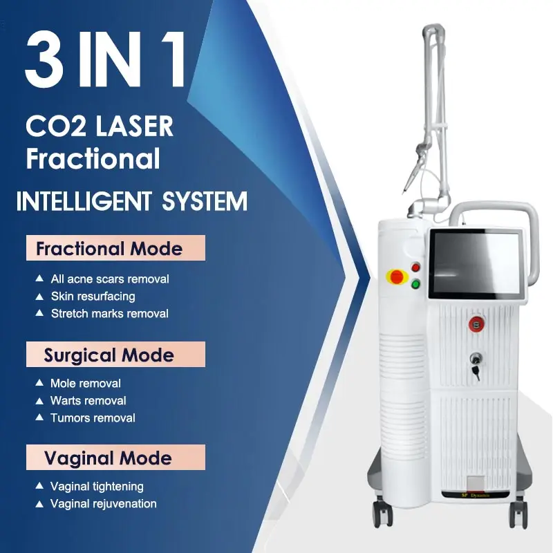 4D Pro CO2 fractional RF laser machine co2 laser 10600nm skin rejuvenation scar removal wrinkle removal acne removal Co2 laser