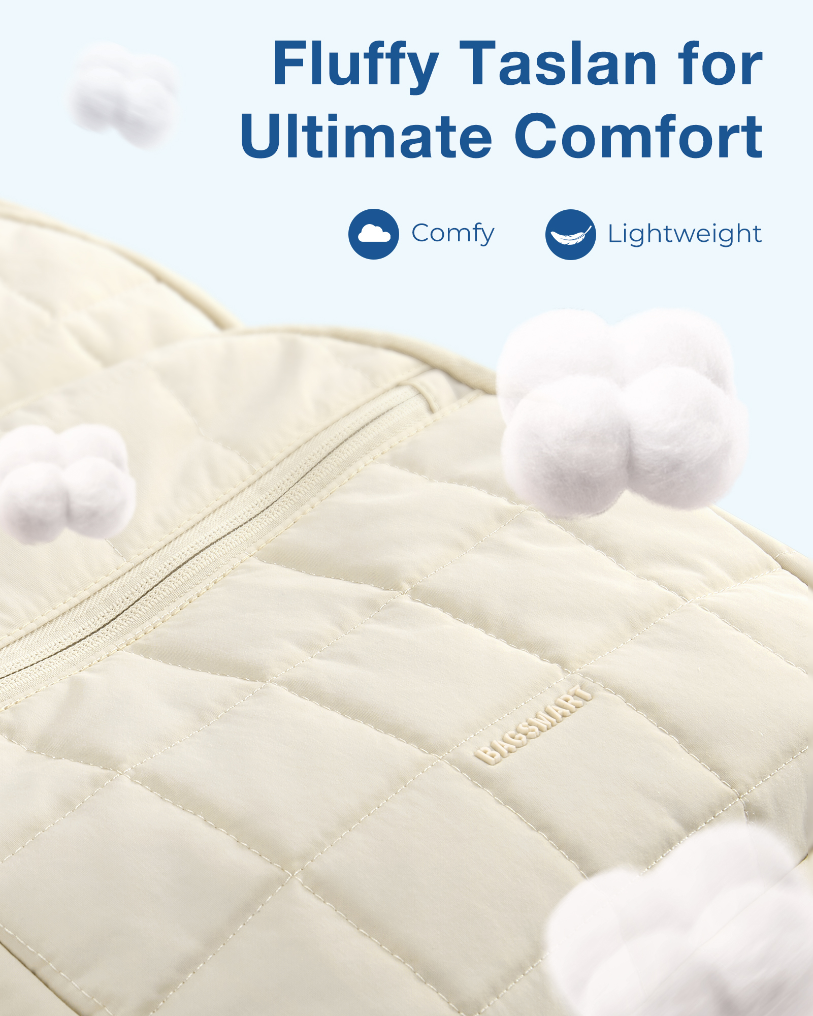 BAGSMART 15.6 Inch Laptop Women Fashionable High Capacity Travel Bag Water-Resistant Cute Backpack For School Girls