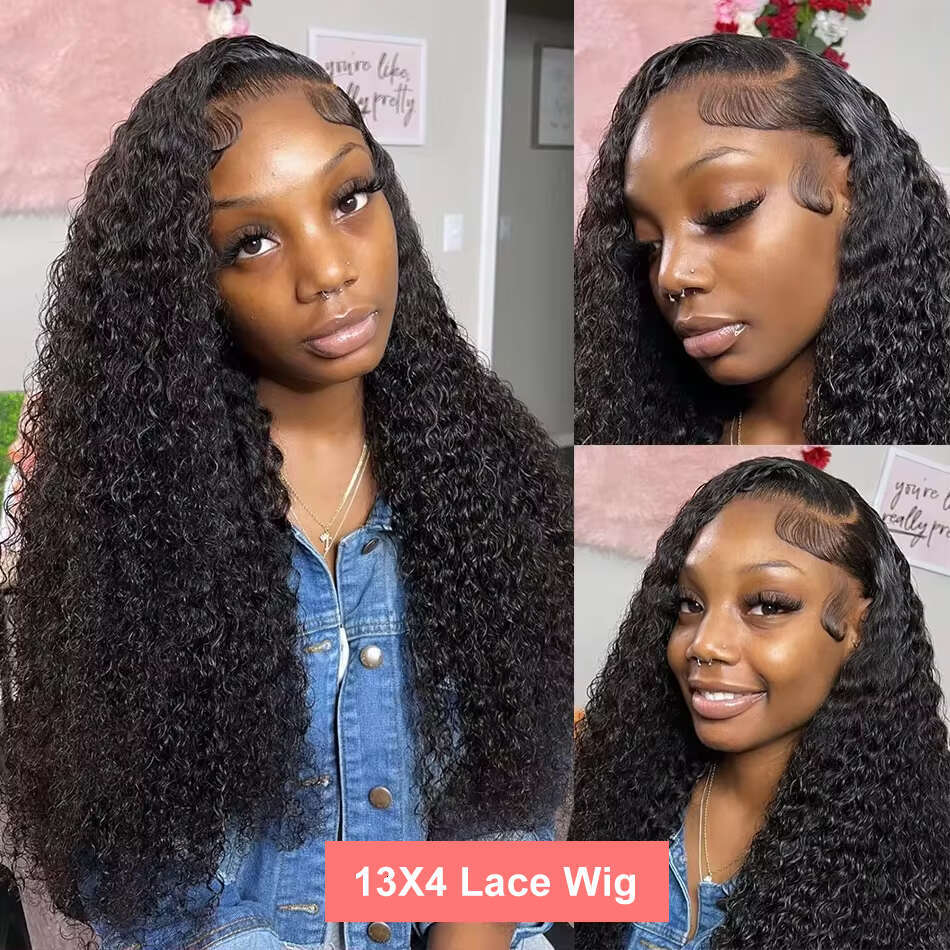 Sophianna 30 40 Inch Curly Wigs 13X4 HD Front Human Hair Deep Wave 13X6 Lace Frontal Wig Brazilian 250 Density For Women