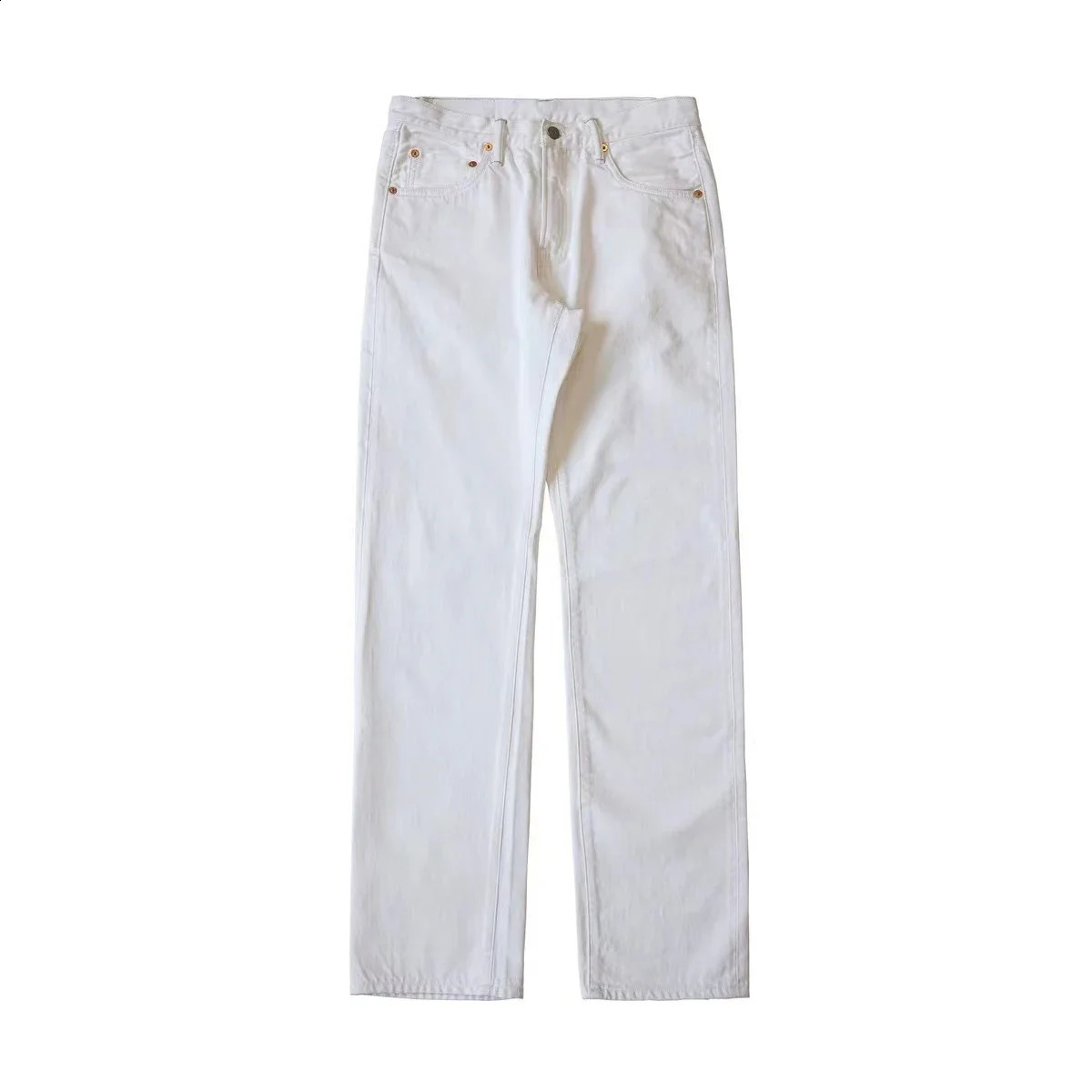 Red Tornado White Regular Straight Mens Jeans Rugged Style 14oz Selvage Denim Pants 240913