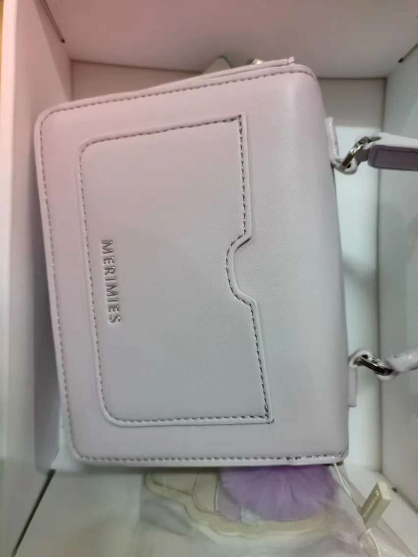MERIMIES womens fashionable high-end ice cream small square bag niche bag Cambridge bag 240909