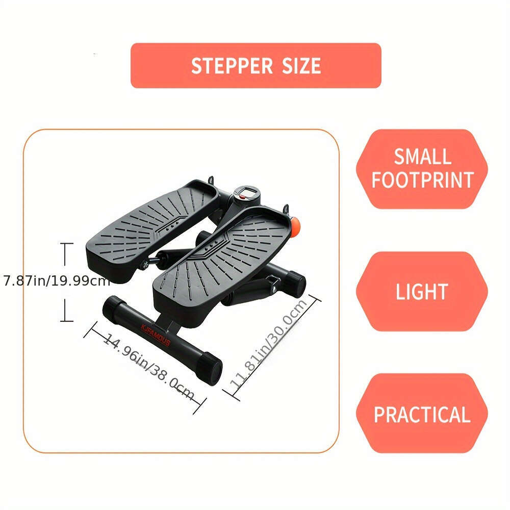 Mini treadmills for home exercise, stair treadmills with resistance bands, and full body aerobic exercise equipment