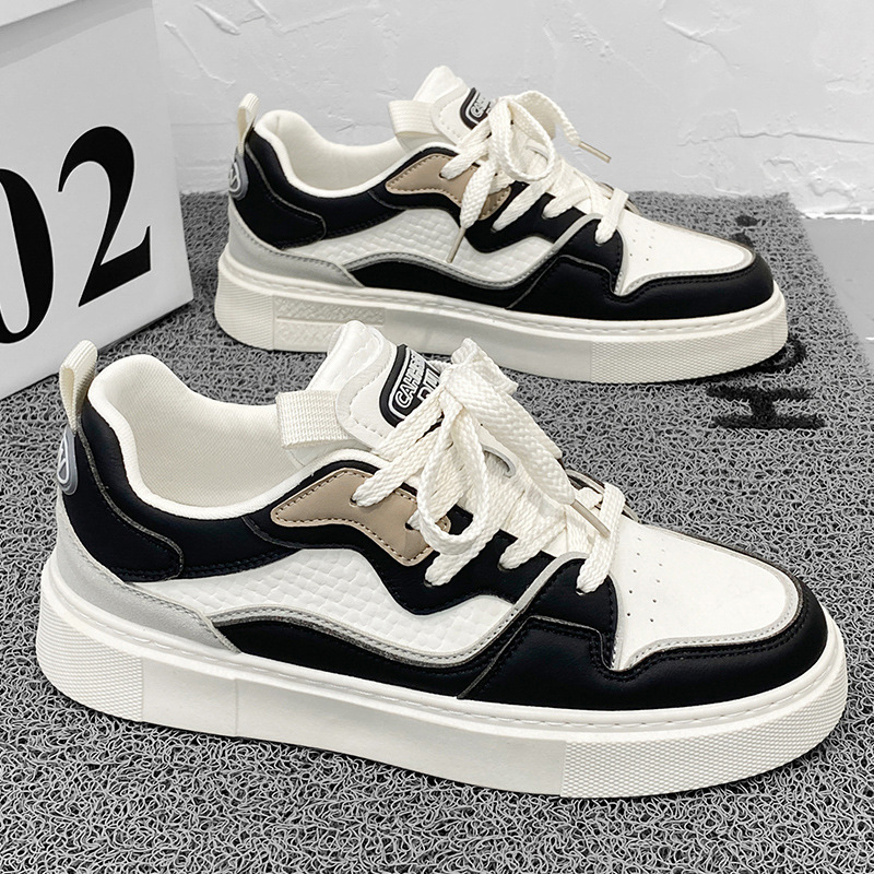 Men Casual New Simple Design Fashion Soft Anti Slip Thick Sole Trendy Shoes fashion