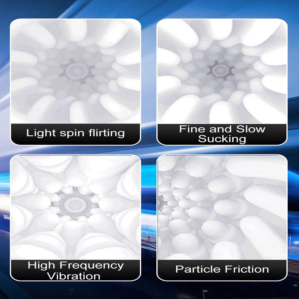 2024 Automatic Male Sucking Masturbator 8 Sucking 8 Vibration Modes Real Pussy Sex toy Sex Sexy Blowjob Pocket Penis Trainer 240914