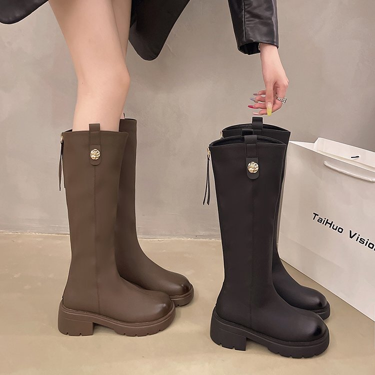 designer Womens over the knee woman winter black 2024 platform martin ultra mini shark booties Brand top shoes thigh high boots