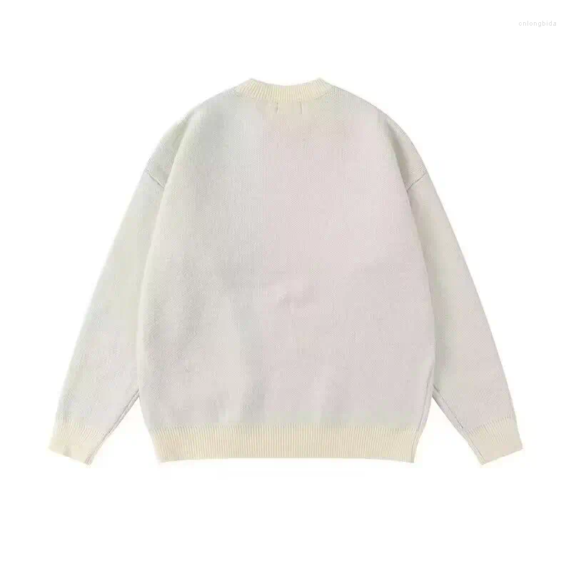 Men's Sweaters Hong Kong Style Lazy Coat Japanese Design Knitted Sweater Winter Mens Trendy Loose Autumn Thick Ins Clothing