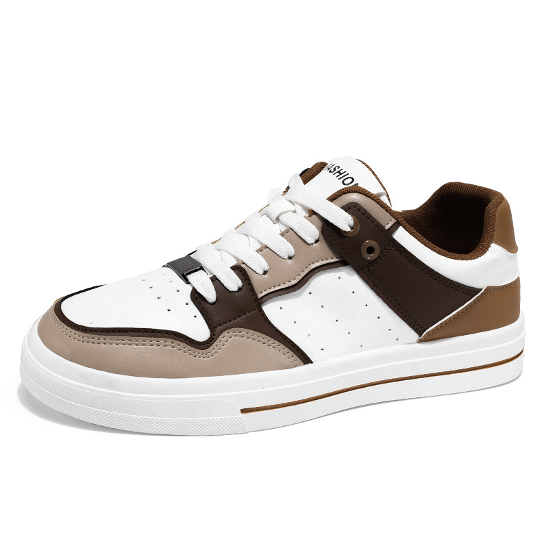 Men Casual Shoes Low Top Breathable Wearable Trendy Versatile Flat Bottom fashion