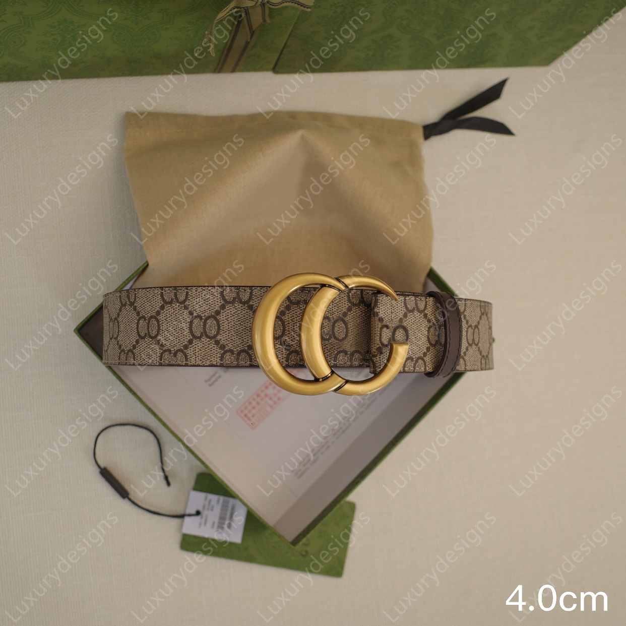 Luxury Designer Belt Top Quality Cinture Di Lusso Genuine Leather Printed Embossed High-end Classic Double Letters Bronze Silver Snake Buckle