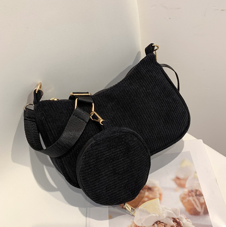 2025 Designer Shoulder Bag Women 3 Vintage Style New Fashion Trendy Solid Color Handbag Free shipping