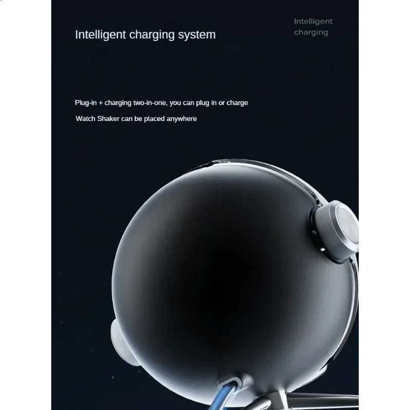 LED Watch Winder for Automatic Watches Box Organizer Rotating Silent Display Box Showroom Mechanical Watch Storage Box 240909