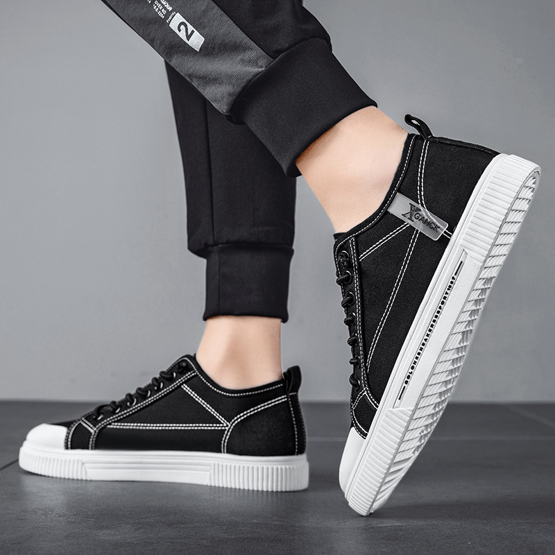 Breathable Canvas Sneakers Men's Casual Shoes for Comfort & Style | Free Shipping c608