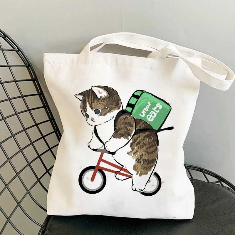 Shoulder Bags for Girls FAshion Shopper Bag KAWaii Cute Animal Bags Shopping Bag Canvas Bags Tote Bag Handbags Casual Girl Z250224
