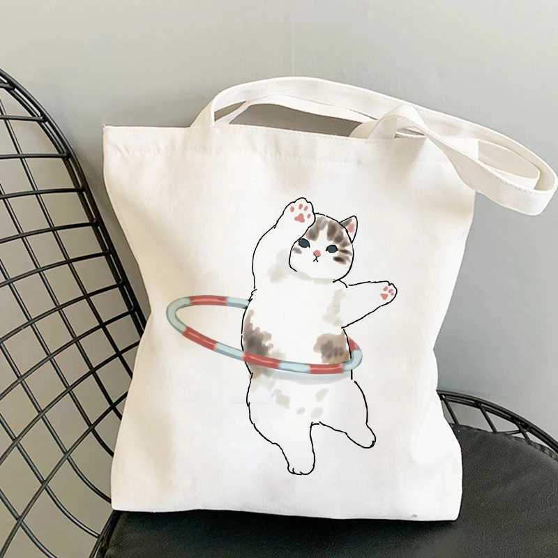 Shoulder Bags for Girls FAshion Shopper Bag KAWaii Cute Animal Bags Shopping Bag Canvas Bags Tote Bag Handbags Casual Girl Z250224