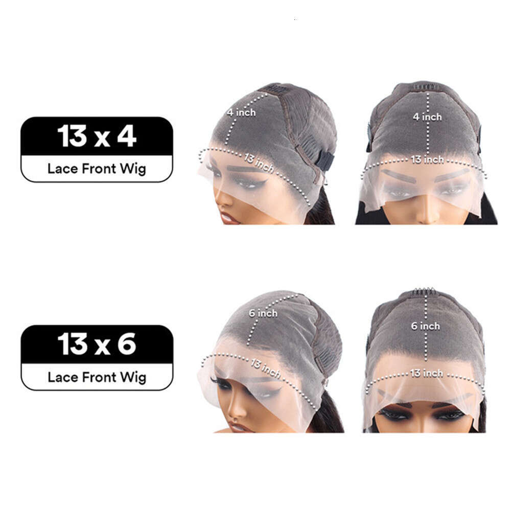 13X6 Hd Body Wave Orange Ginger Front Wig Human Hair 100% Brazilian 13X4 Lace Frontal Colored Wigs For Black Women 36 Inch