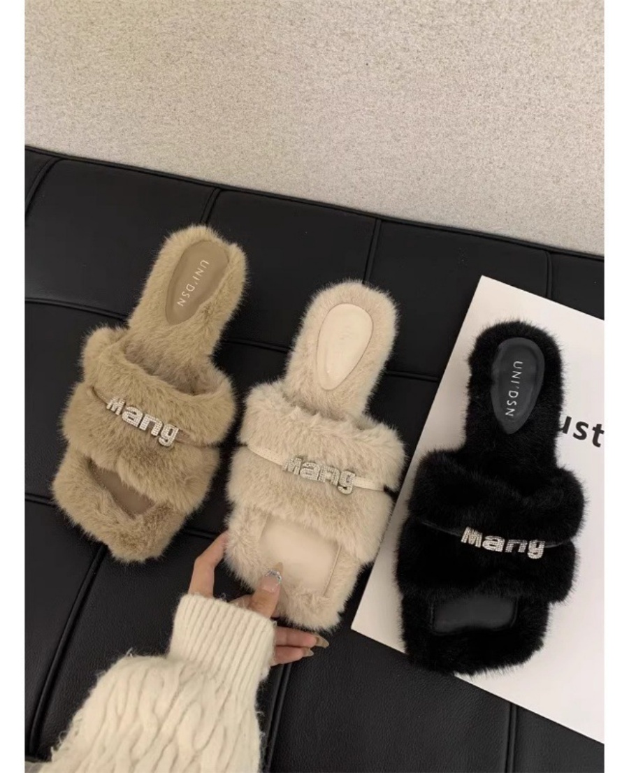 2024 new free shipping designer Slippers cotton slipper flat bottom slippers in white black khaki suitable for women sizes 35-40
