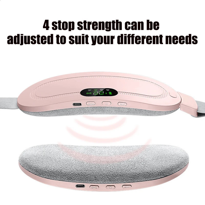 Waist massager portable electric heating pad waist belt massage device warm treasure abdominal bag 240914