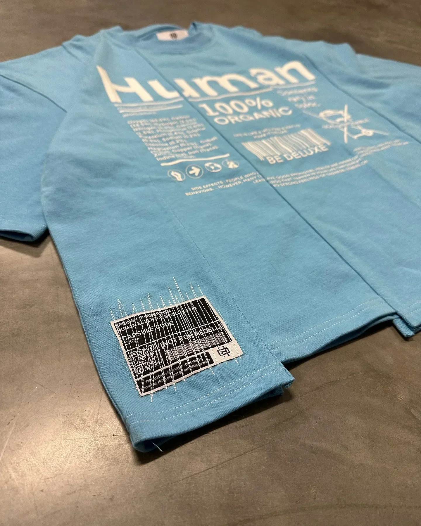 Hip Hop Letter Goth Patchwork T-shirts oversized Gothic streetwear trend casual short sleeved Harajuku womens Y2k top mens clothing 240914