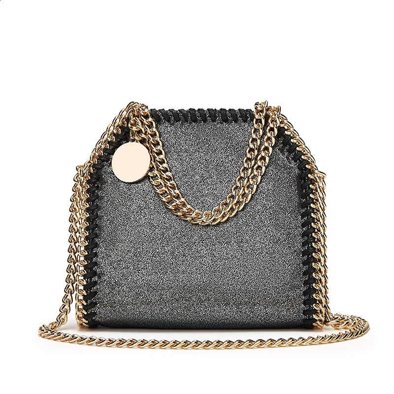 3 er Womens Chain Crossbody with Quilted Purses and Shoulder Strap Female Ladies Hand Bags 240913 4